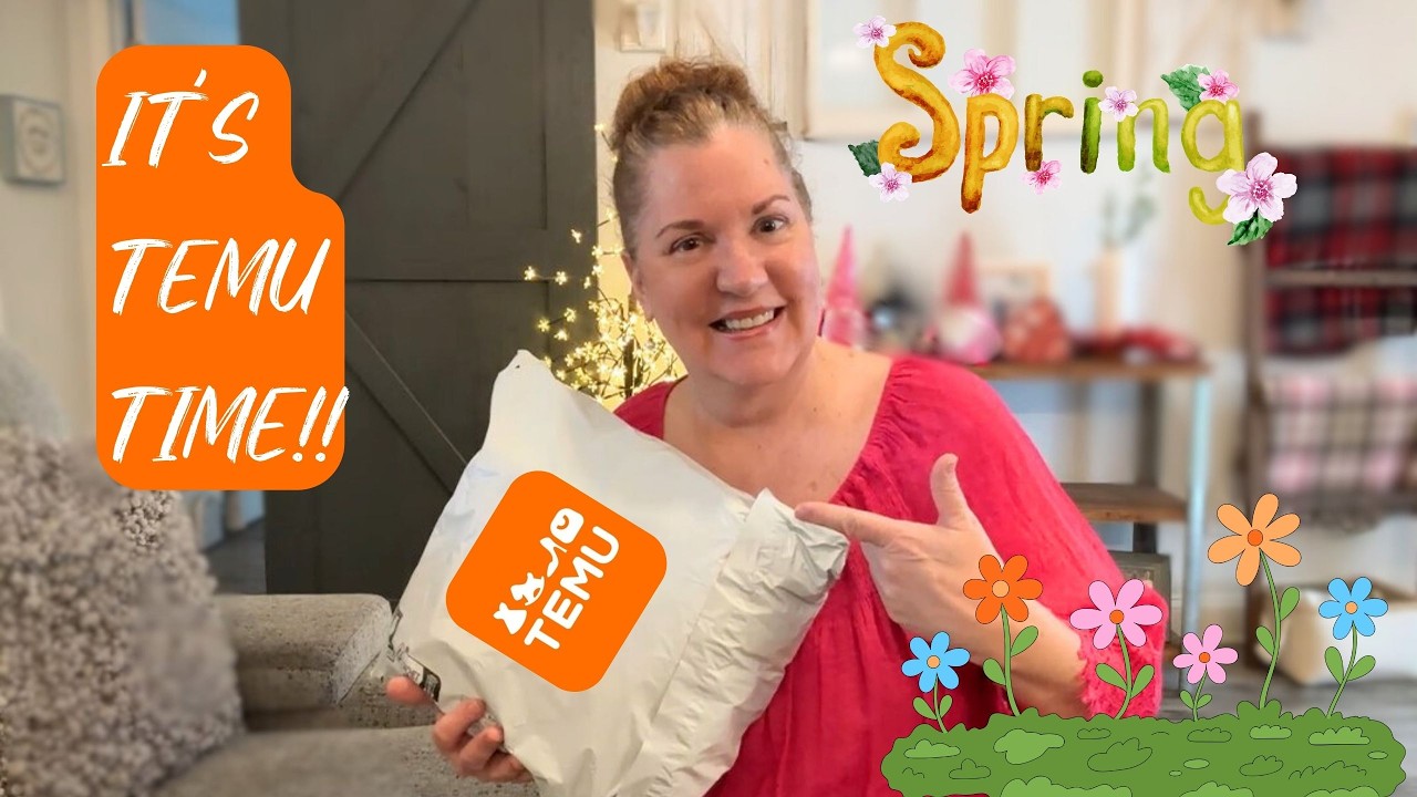 TEMU Springtime 2026 Is Here!! 🌷Cute Decor!