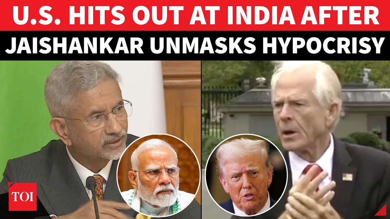 'India CHEATING America': Trump Trade Adviser Vs Jaishankar; U.S. ATTACKS Again On Russian Oil