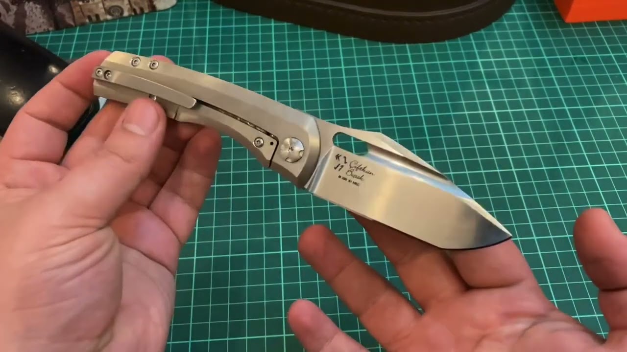 ÇiftKan Bıçak M390 Çakı Tanıtım / İnceleme (u.s.a custom bir model baz alınarak yapılmıştır)