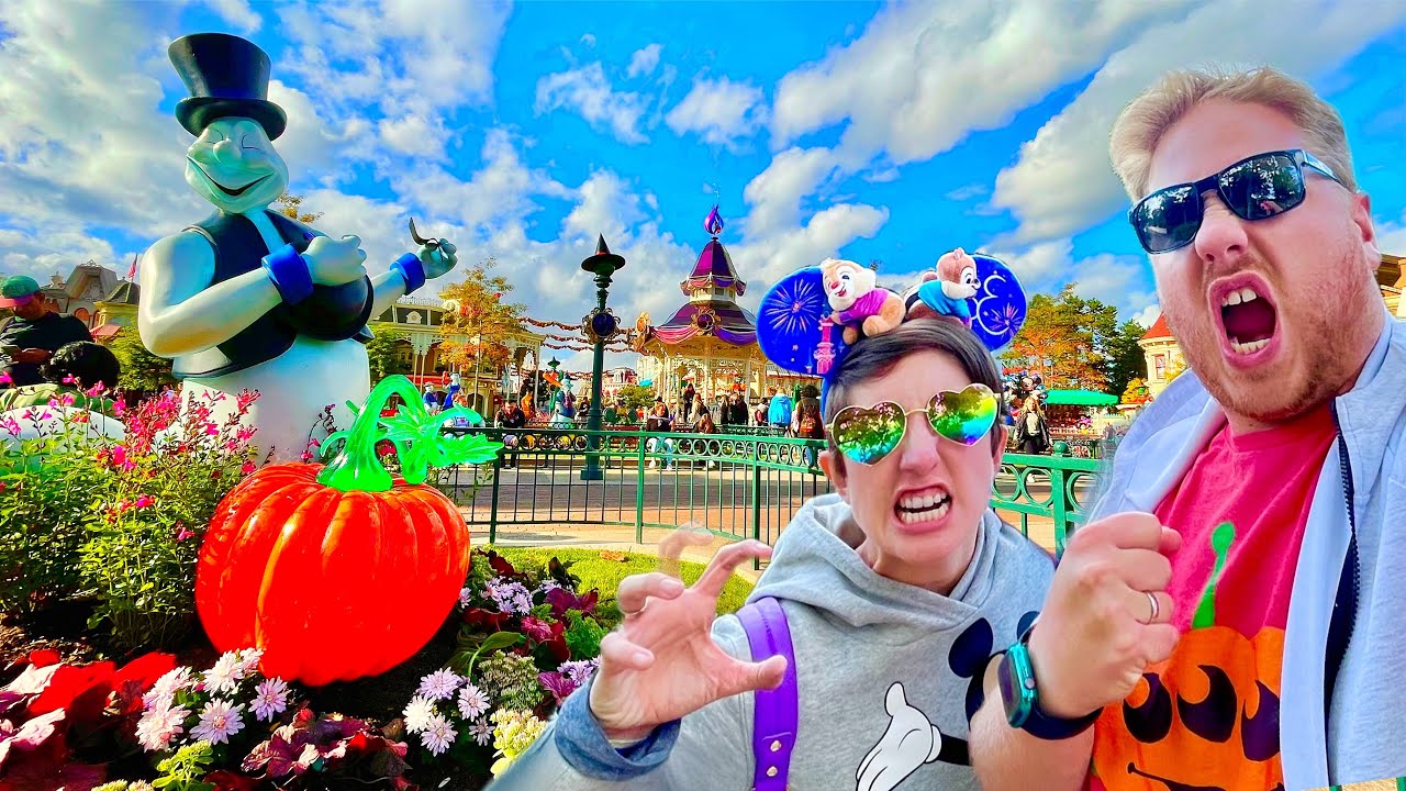 It’s Halloween Time at Disneyland Paris! Bistrot Chez Remy Restaurant & Last Day of Our Europe Trip!