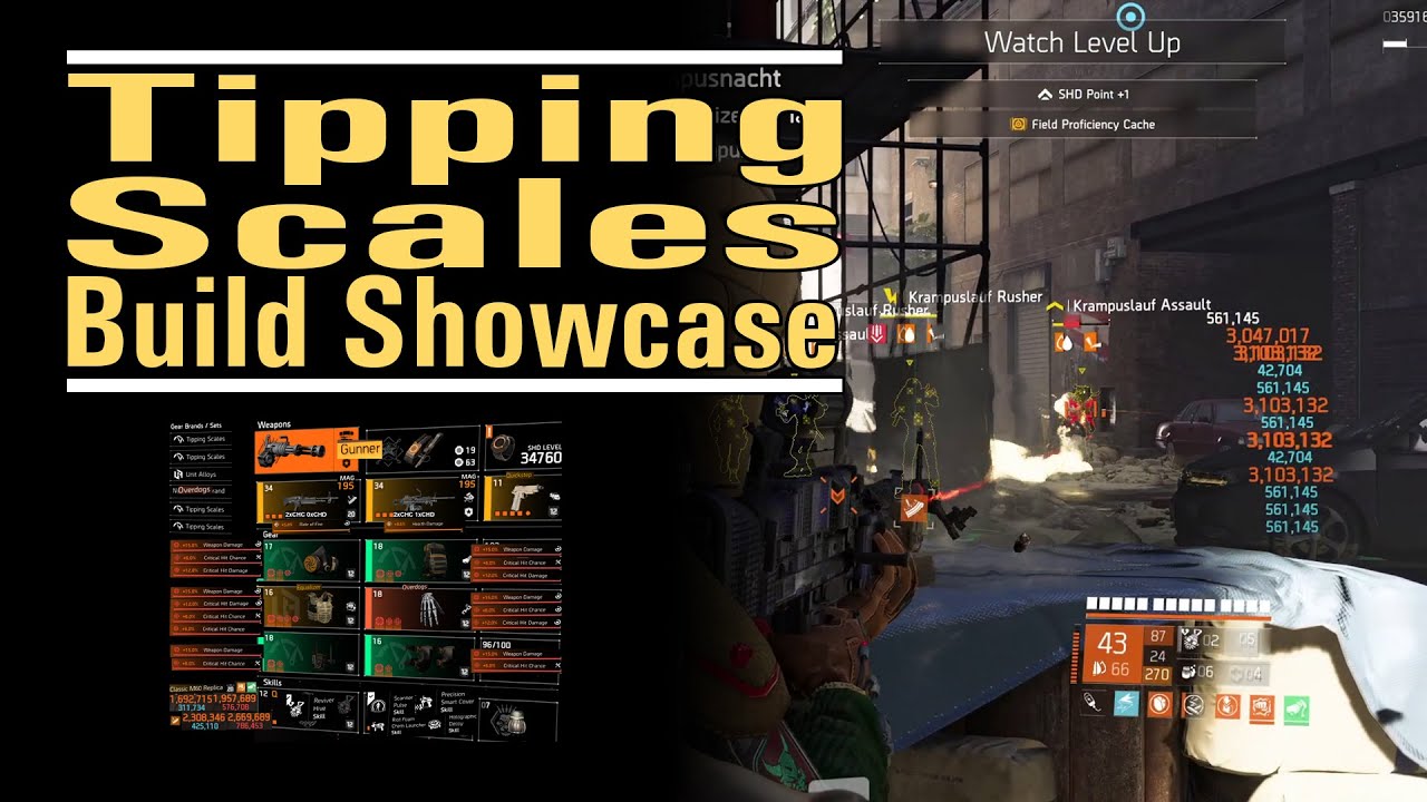 Tipping Scales - Build Showcase - Stacking the scales in our favour - The Division 2