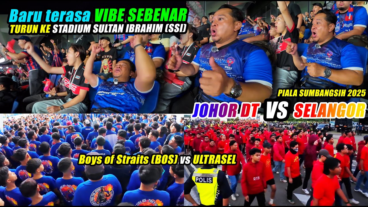 🏟️ SSI Stadium Fasiliti Antarabangsa | Piala Sumbangsih 2025 | JDT 3-0 Selangor | KPBJLK 1sTime Trip
