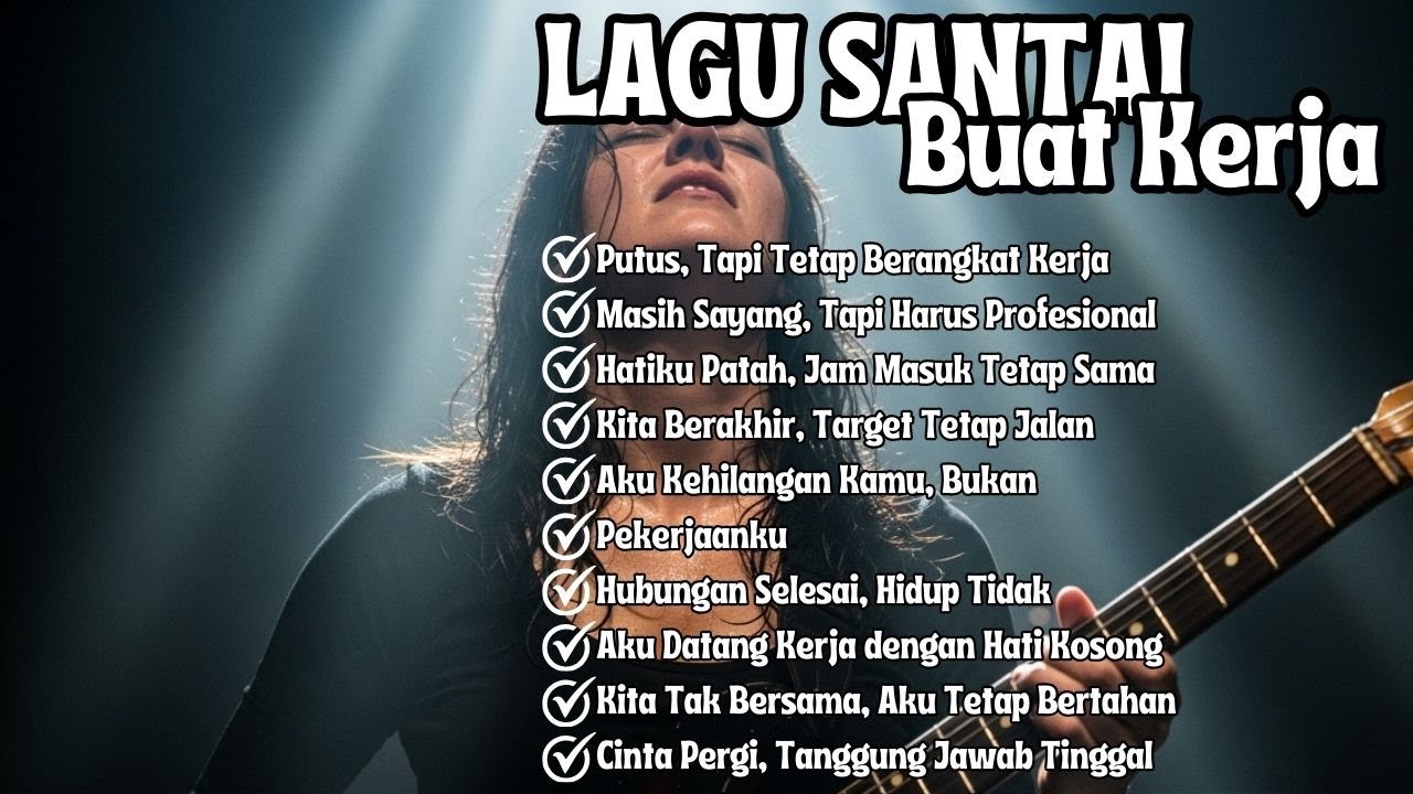 MUSIK KERJA PALING NYAMAN 2026 | SLOW ROCK & MELLOW SEPANJANG HARI