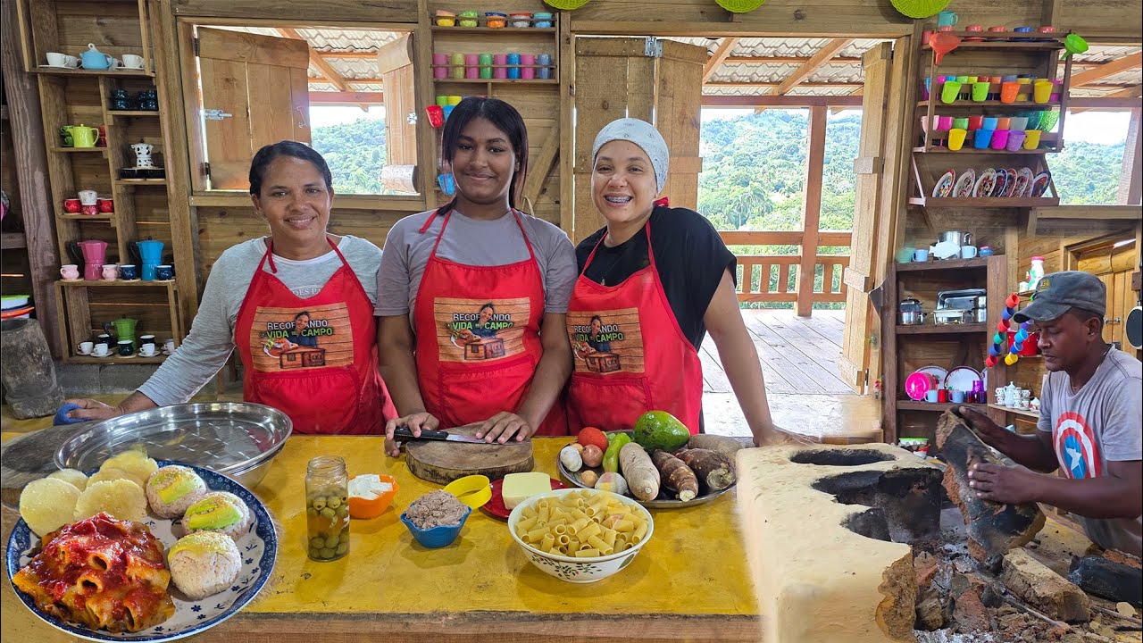 Llega a la Cocina Sin Decir Nada y Nos Rompe el Fogón. Casabe Artesanal. la vida del campo