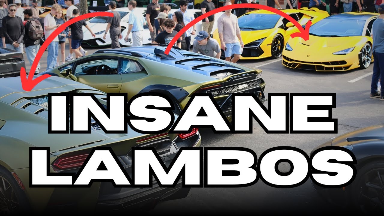 The CRAZIEST Lamborghini Meet I’ve Ever Seen (Bulls & Bagels)