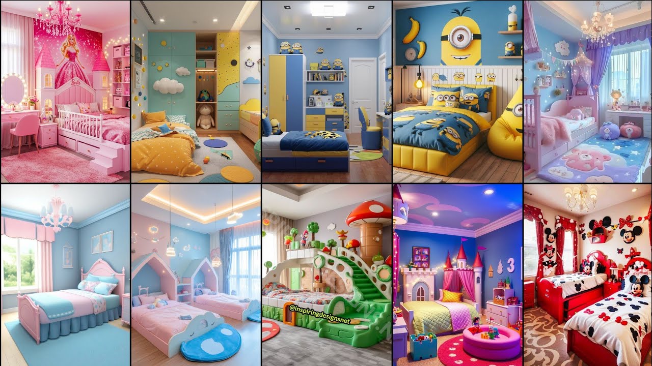 Top 60+ Kids Bedroom Design Ideas 2025 //Kids Room Furniture //Kids Room Decorating Ideas