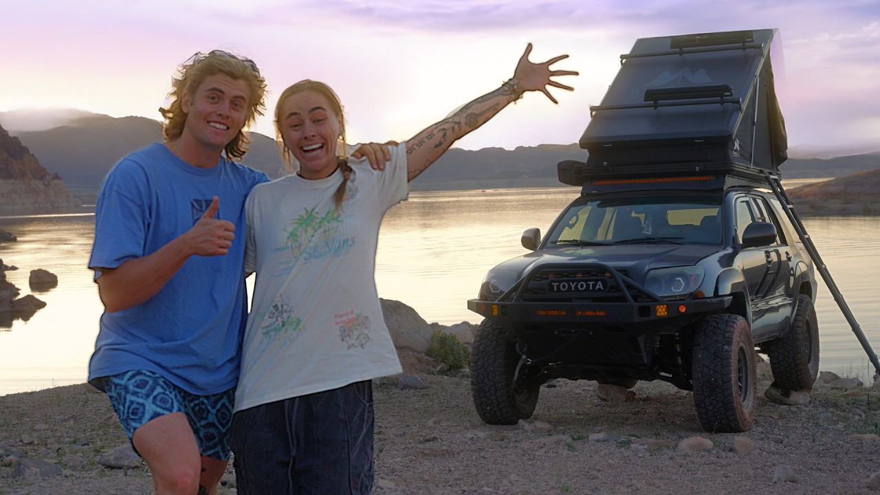 Truck Camping Date - Camp & Cook on Lake