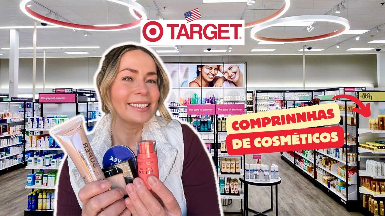 PRODUTOS DE BELEZA NOS ESTADOS UNIDOS - TOUR ATUALIZADO NA LOJA TARGET 2024