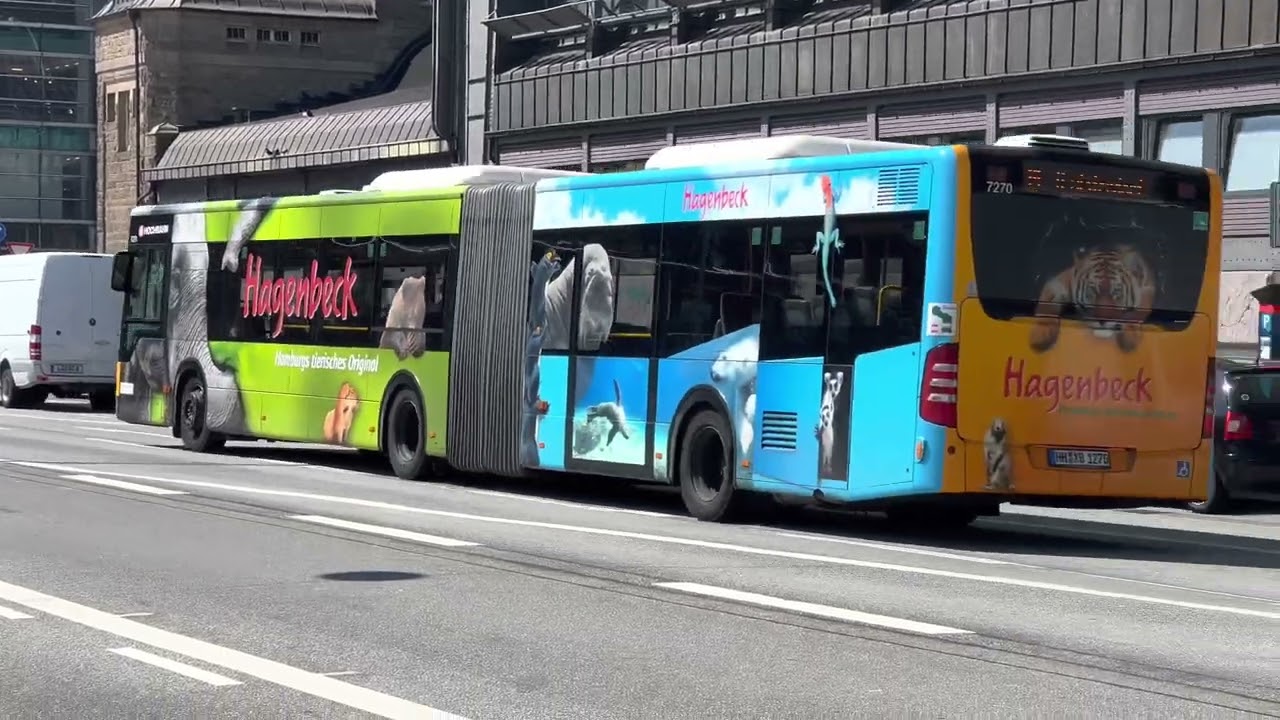 Die letzten 2008er Busse in Hamburg