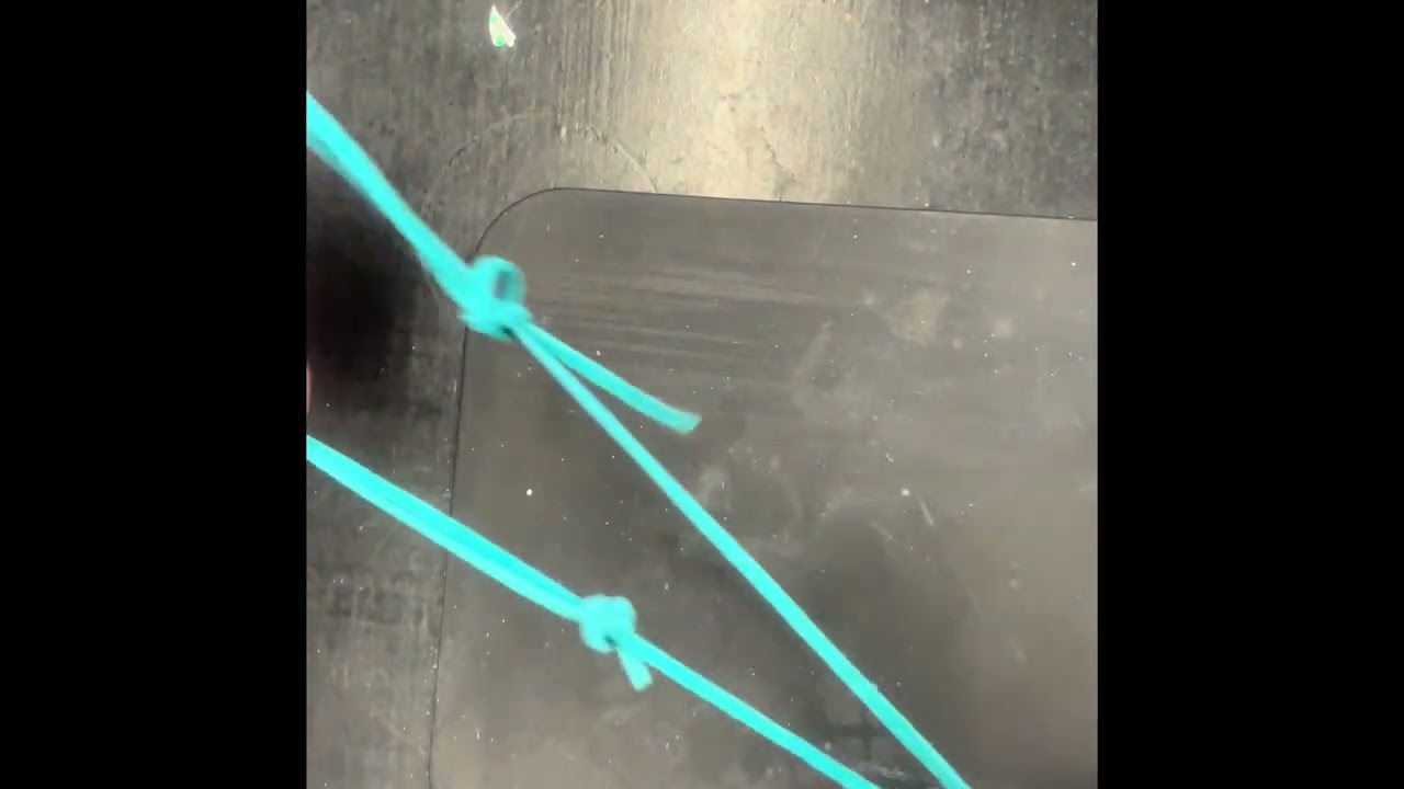 How to Tie an Adjustable Sliding Knot for Jewelry | Easy Leather Cord Tutorial
