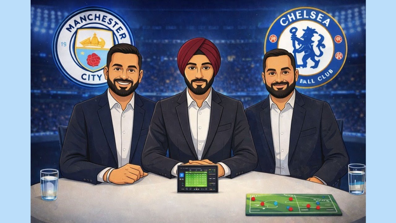 Manchester City vs Chelsea FC | Premier League| Live Watch Along | Punjabi Podcast