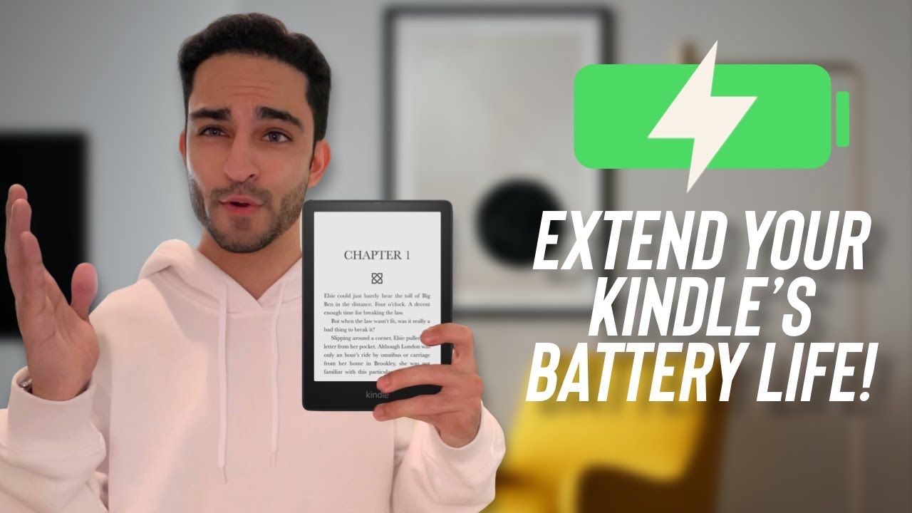 How To INCREASE Your Kindle&rsquo;s Battery Life! 🔋