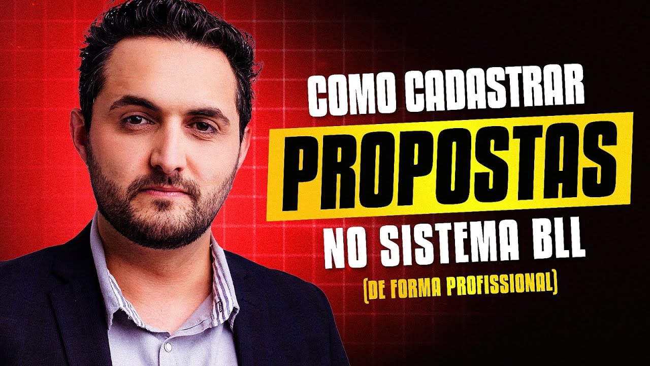 Como cadastrar propostas no BLL | Café com Licitação