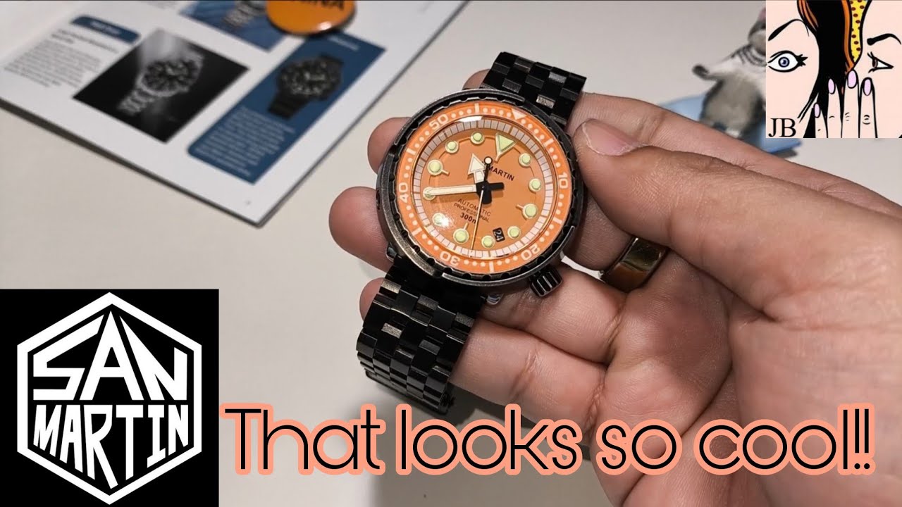 นาฬิกาดำน้ำจากประเทศจีนที่คุณภาพดีกว่า seiko?? | SAN MARTIN TUNA VALUE OF YOUR MONEY? 