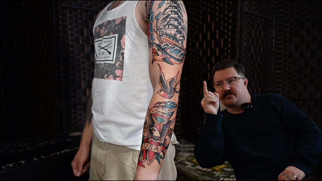 He Drove 14 Hours to get Tattooed