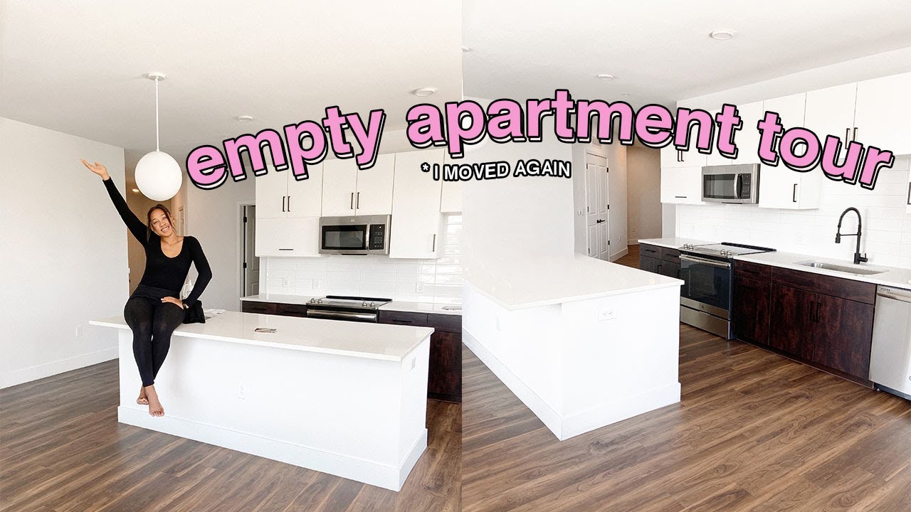I MOVED AGAIN: Empty Apartment Tour + Move in with me + Why I Moved | moving vlog