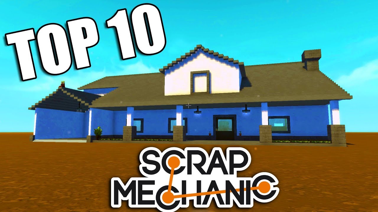 TOP 10 nejlepších funkčních staveb v Scrap Mechanic