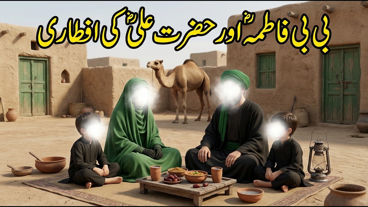Bibi Fatima RA Ke Roze Ka Dardbhara Waqia | Hazrat Ali RA Ki Gurbat Aur Sada Aftari | Ramzan Special
