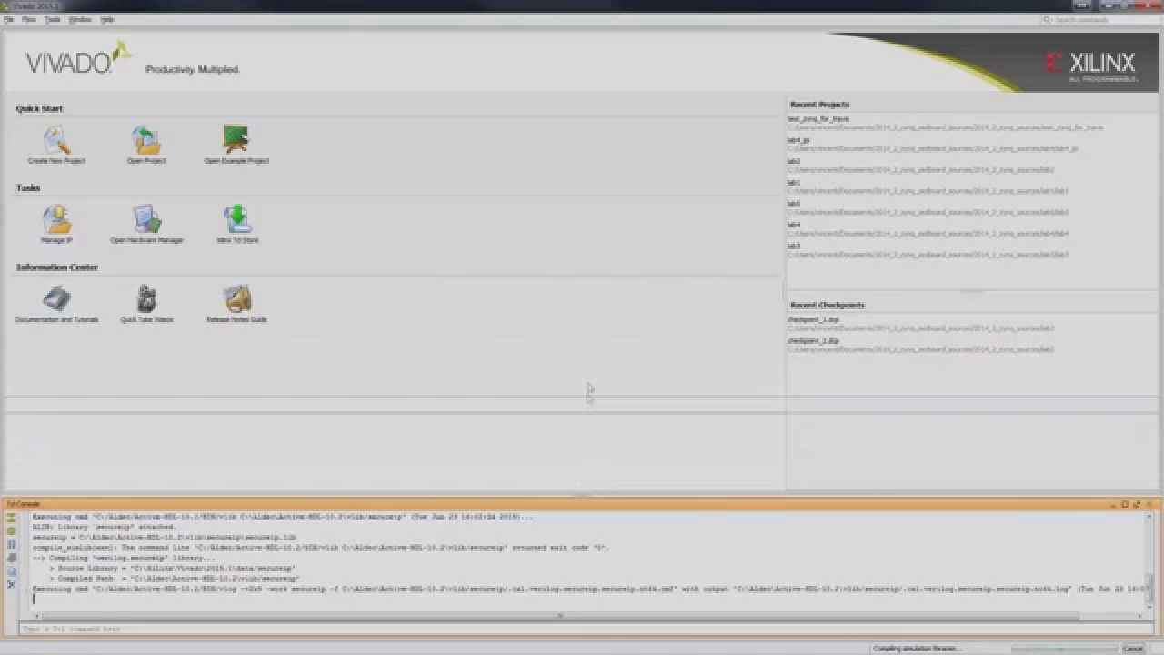 Active-HDL&trade; (v9.2) - 3.2 Compilation and Simulation: Compiling Vivado Simulation Libraries