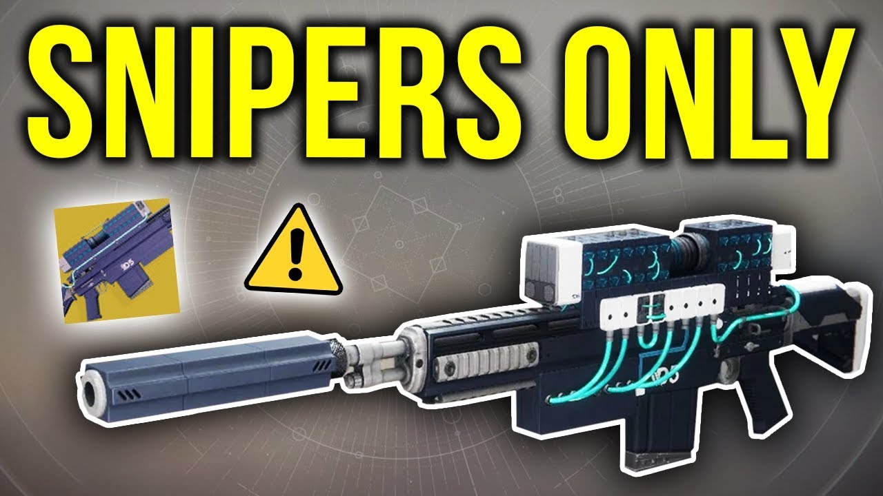 SNIPERS ONLY *GAMEPLAY* in Destiny 2! (INSANE)