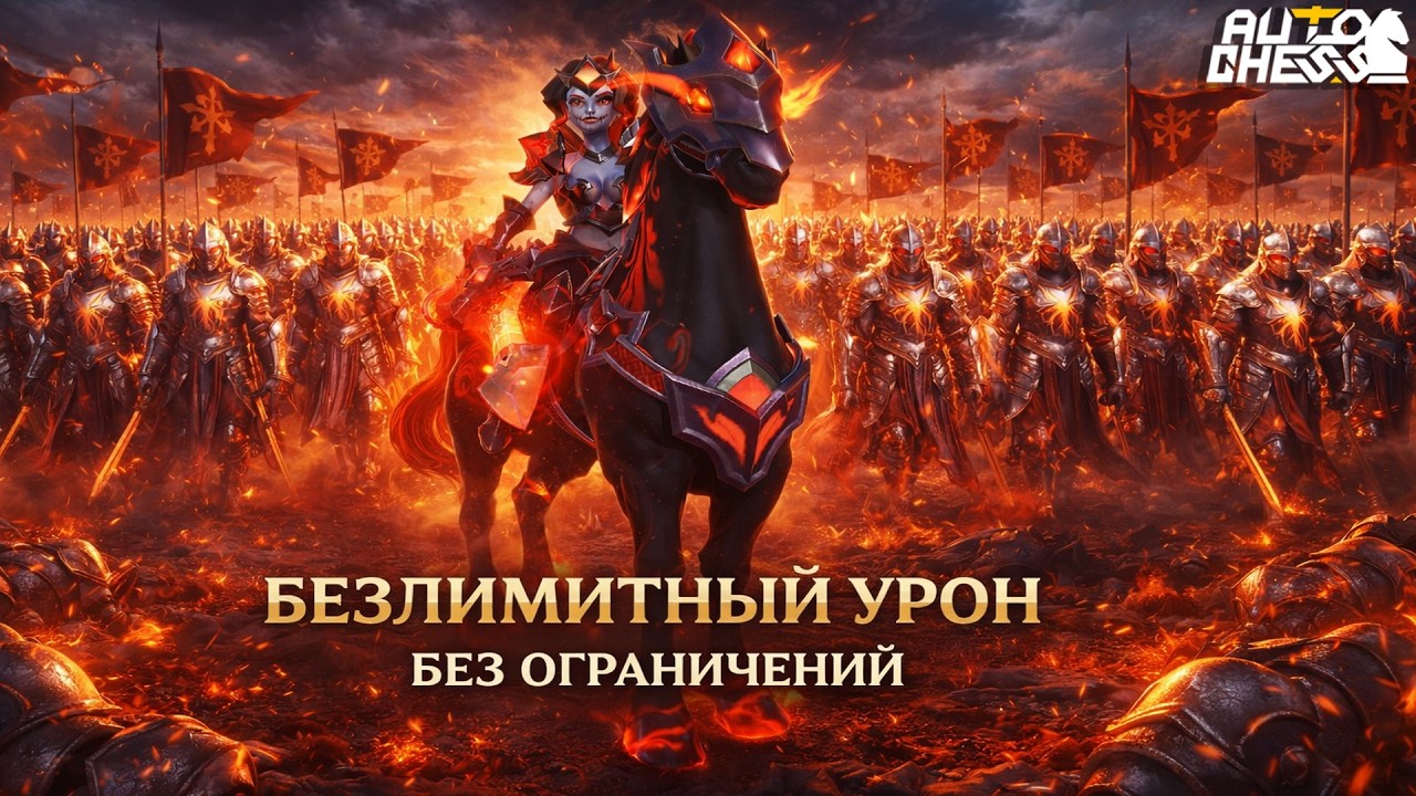 БЕЗЛИМИТНЫЙ УРОН! БЕЗ ОГРАНИЧЕНИЙ! ► Auto Chess S35
