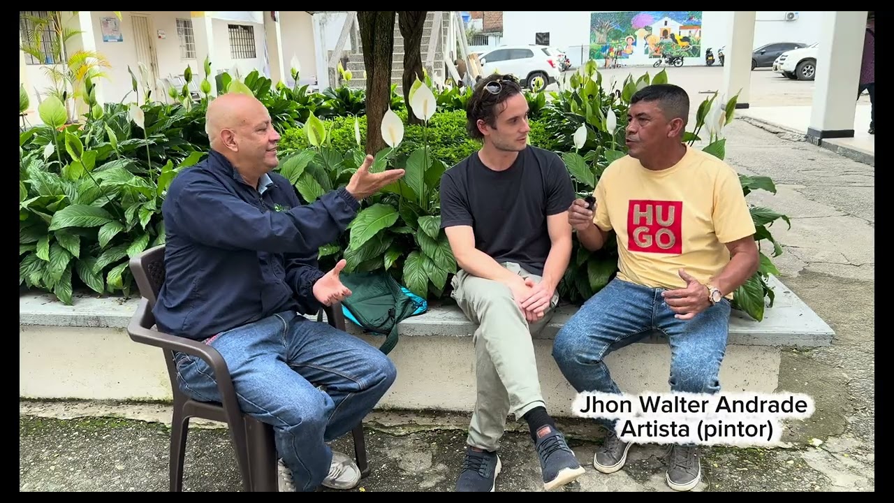 Bendik y Jhon Walter (artistas pintura)