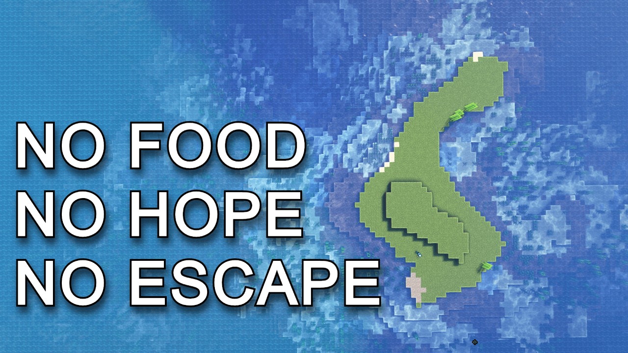 100 Days on a Deserted Island in Hardcore Minecraft