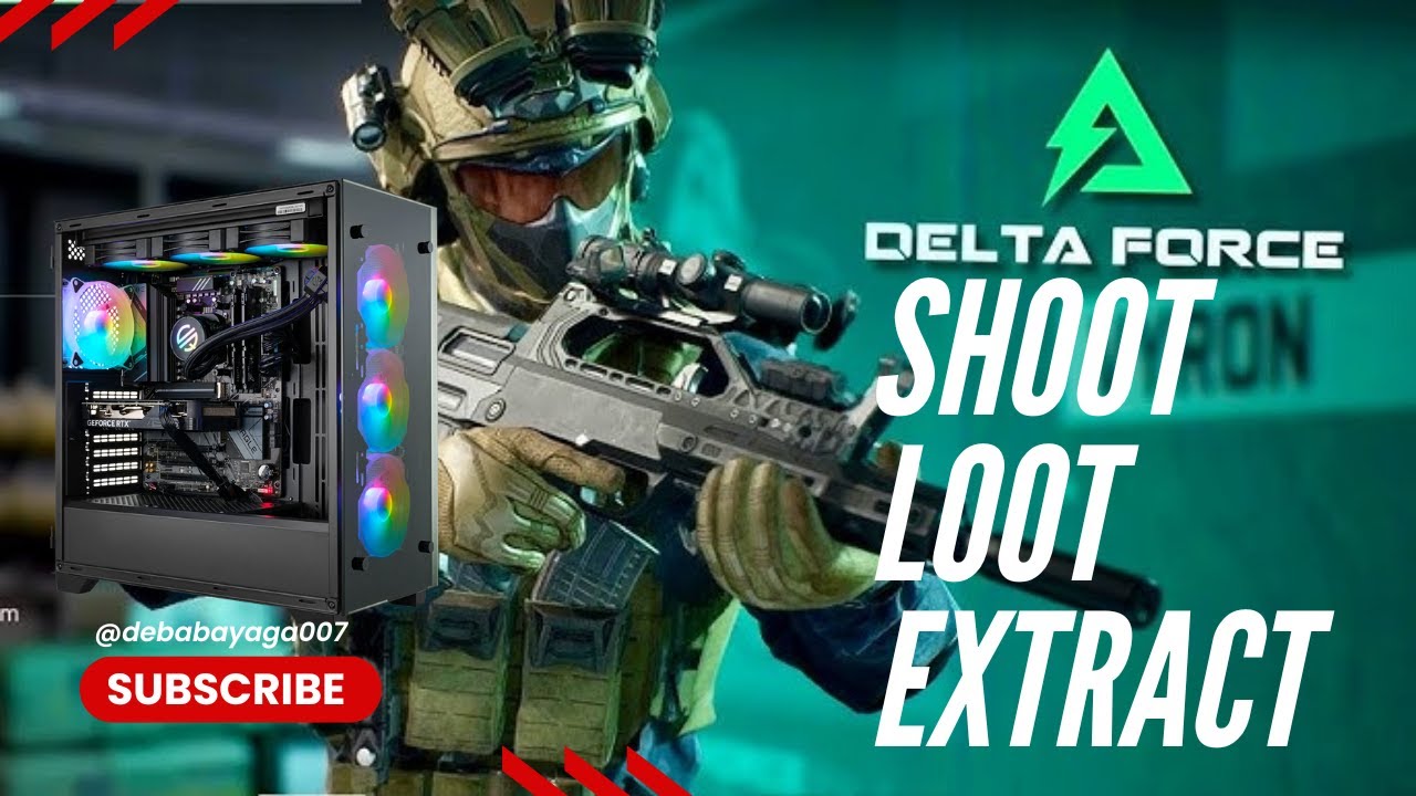 Shoot Loot and Extract | Ultra Realistic Immersive Graphics Gameplay [4K 60FPS] Delta Force