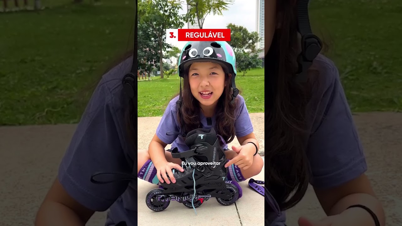 O Patins Titanium é o xodó da Lolo e ela te conta por quê! 