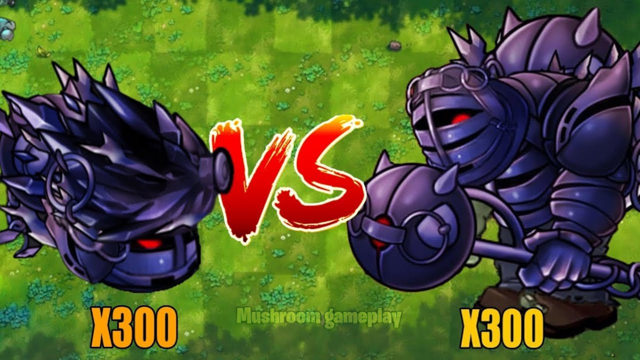 PVZ 1 Fusion 2.6 Ultimate Showdown300 Plants Fusion VS 300 Ultimate Obsidian Gargantuars–Epic Battle