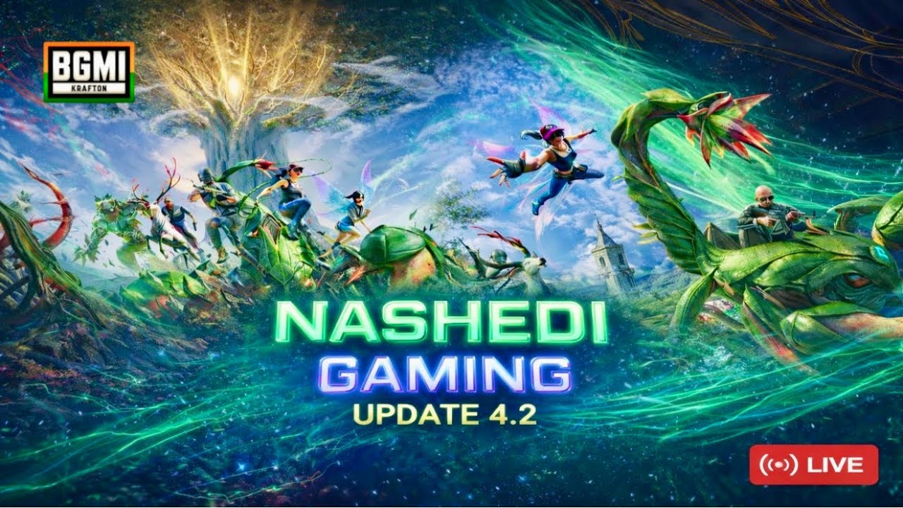 🎮  NASHEDI GAMING | BGMI 4.2UPDATE 🔥#bgmi #pubg  #bgmilive #pubgshorts #newupdate #bgminewupdate