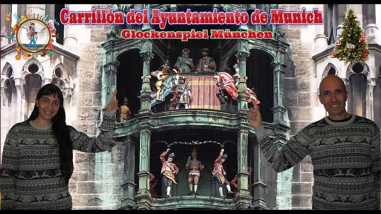 Carrillón del Ayuntamiento de Munich   Glockenspiel München