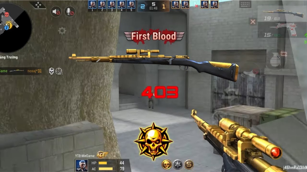 CF Legend | Kar98K Gold BlackDragon - đã tàn lại còn phế !!