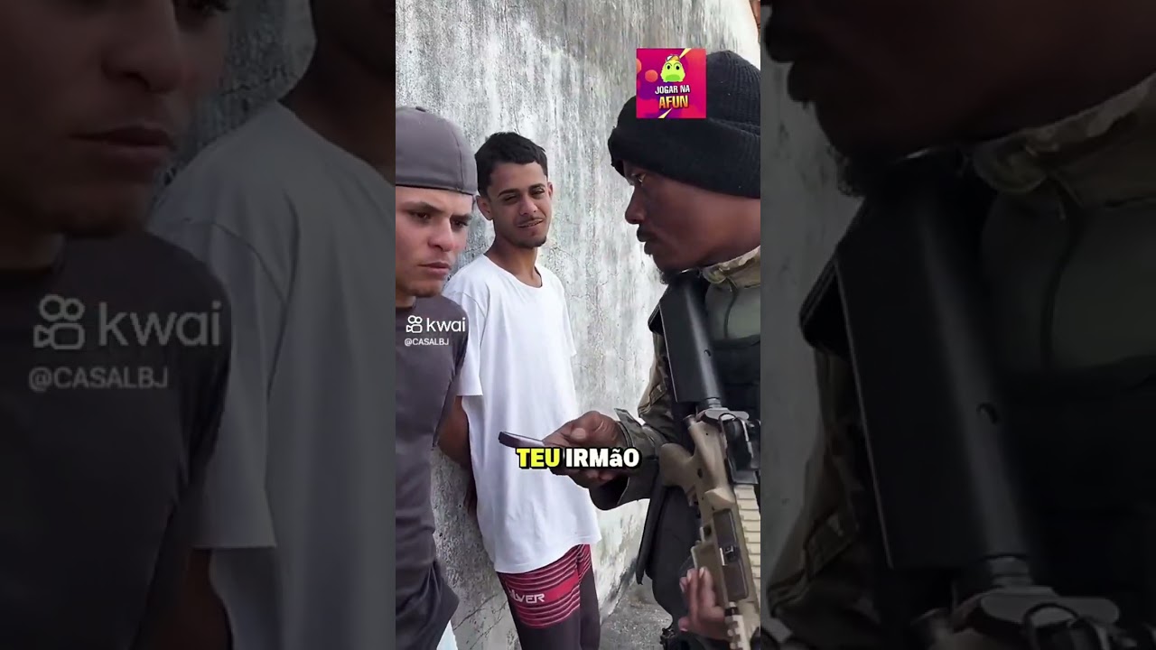 Alanzinho da Bahia indo preso com galegão do mal 