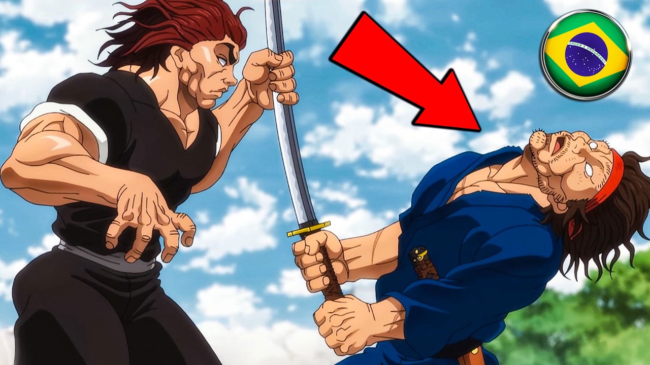 SAIU!!! MUSASHI Miyamoto Vs YUJIRO HANMA! Luta Completa「BAKI-DOU: O Samurai Invencível」