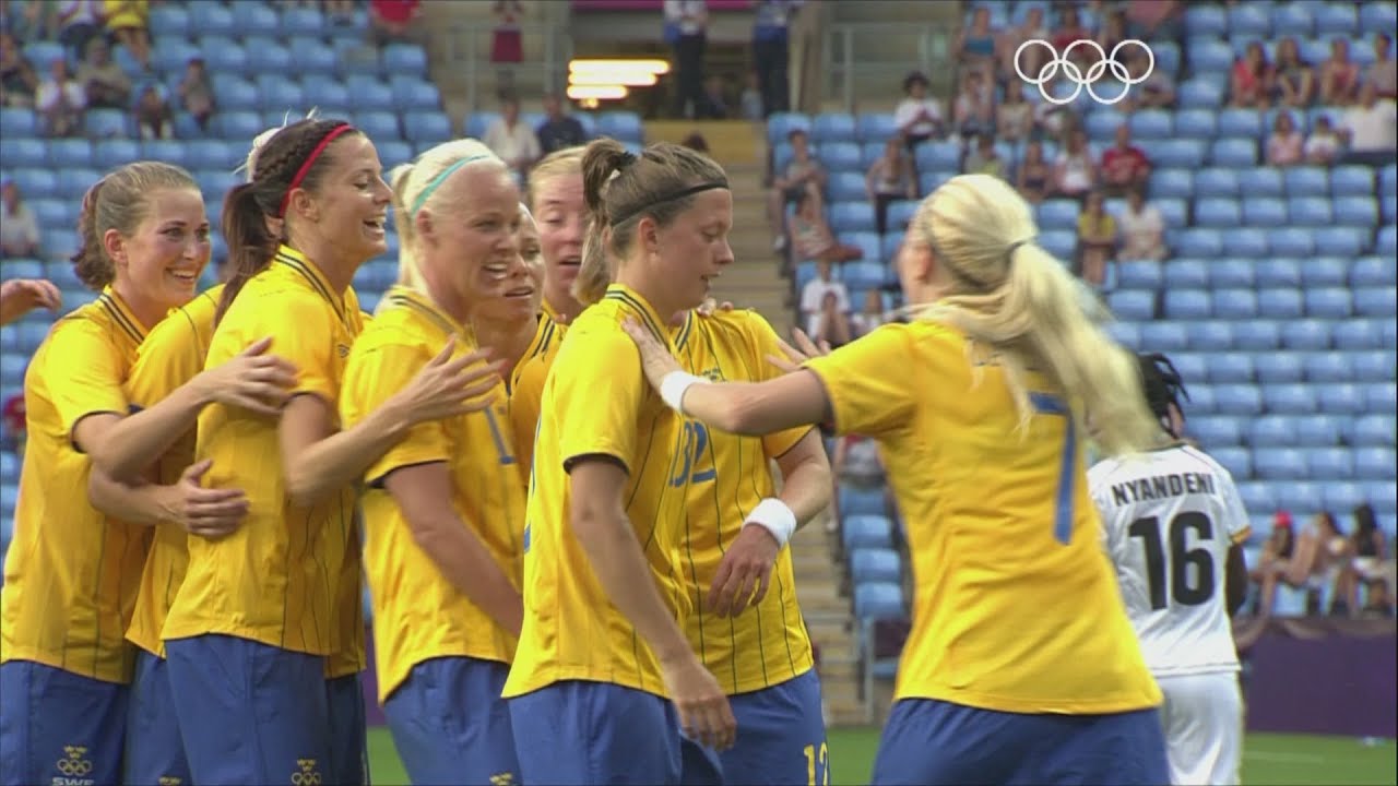 Sweden 4-1 South Africa - Women's Football Group F | London 2012 Olympics