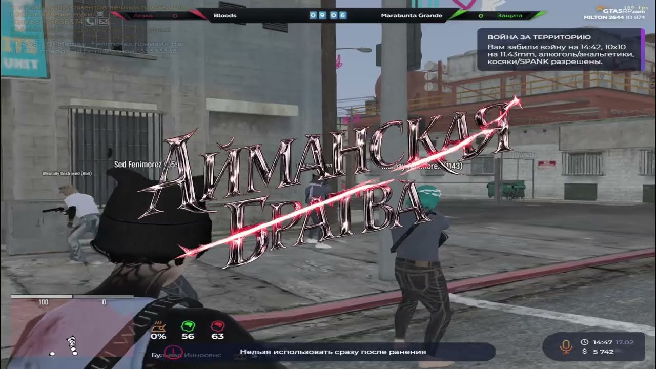 Здравствуйте Айман на @GTA5RP