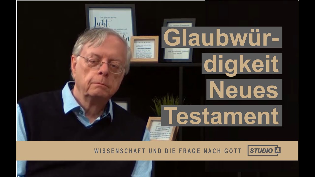 Wie glaubwürdig ist das Neue Testament? Talksendung mit dem Althistoriker Dr. Jürgen Spieß