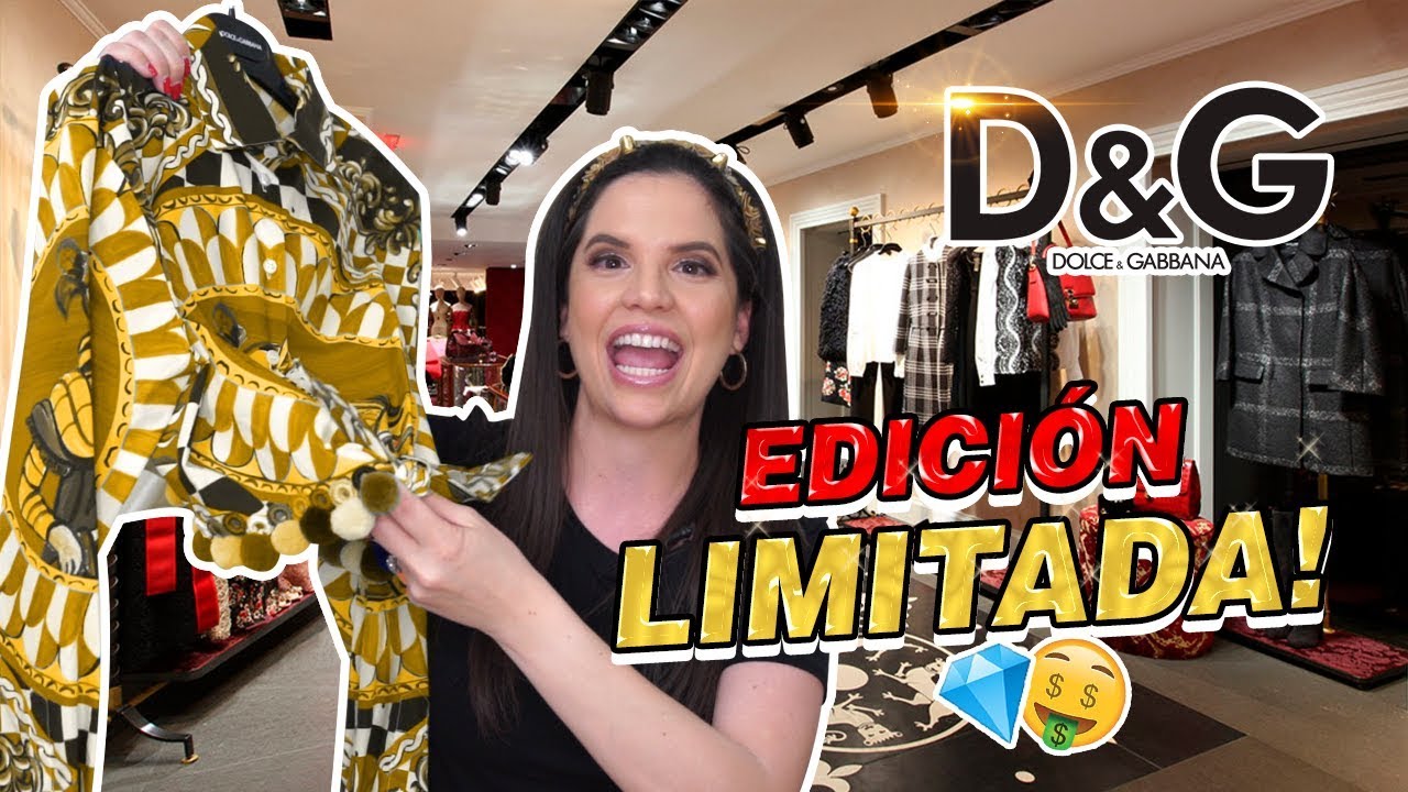 HAUL VIP DE DOLCE GABBANA PRODUCTOS DE EDICIÓN LIMITADA | Camila Guiribitey