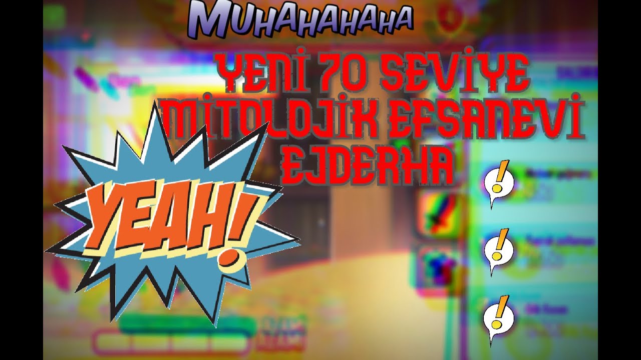 YENİ 5 YILDIZLI 70 SEVİYE MİTOLOJİK EFSANEVİ EJDERA YAPTIK DRAGON CİTY