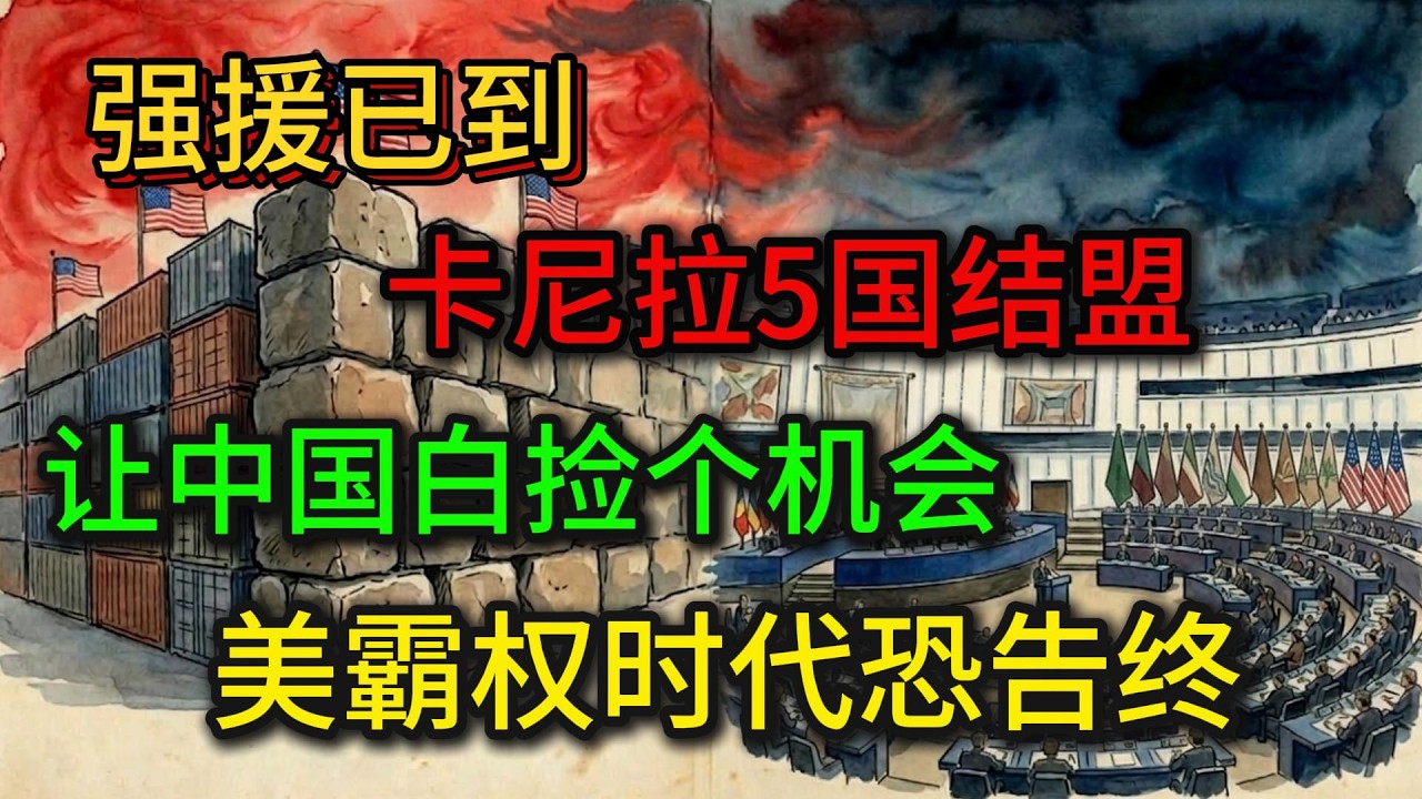 强援已到，卡尼拉5国结盟，中国白捡个机会，美国霸权时代恐告终