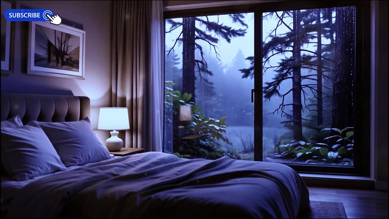 Rain After Midnight 🌧️ 12 Hours of Undisturbed Deep Sleep