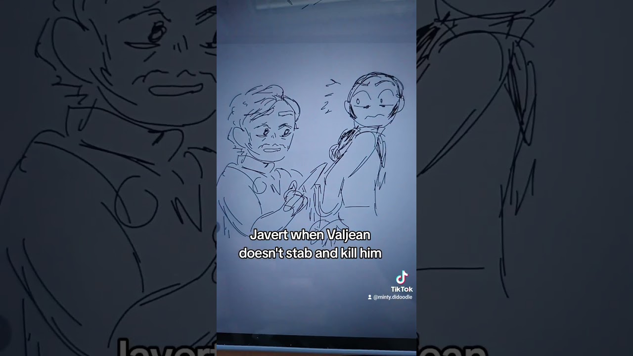Valjean broke his brain with this lol #lesmis&eacute;rables #javert #valjean