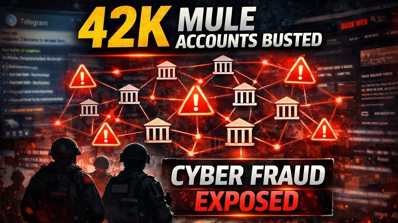 India's 42,000 Mule Account Nightmare Exposed: Cyber Fraud Empire Busted (Feb 2026)