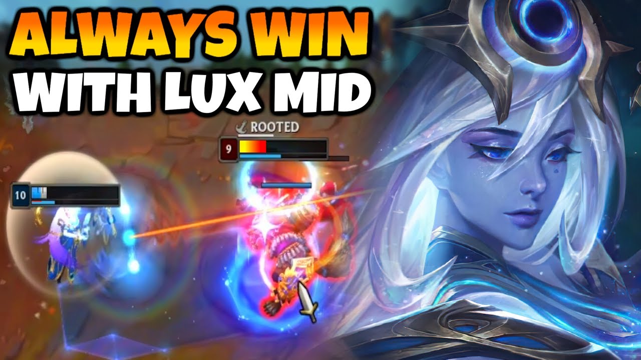 This is how I ALWAYS DOMINATE with LUX MID in HIGH ELO