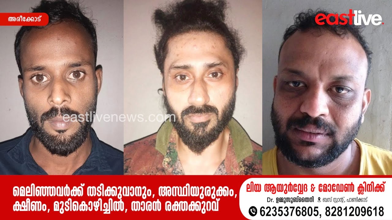 അരീക്കോട് MDMA പിടികൂടിയ സംഭവം; മ്യൂസിക്ക് ബാന്റ് ഉടമയടക്കം 3 പേർ കൂടി പിടിയിൽ | Areelode