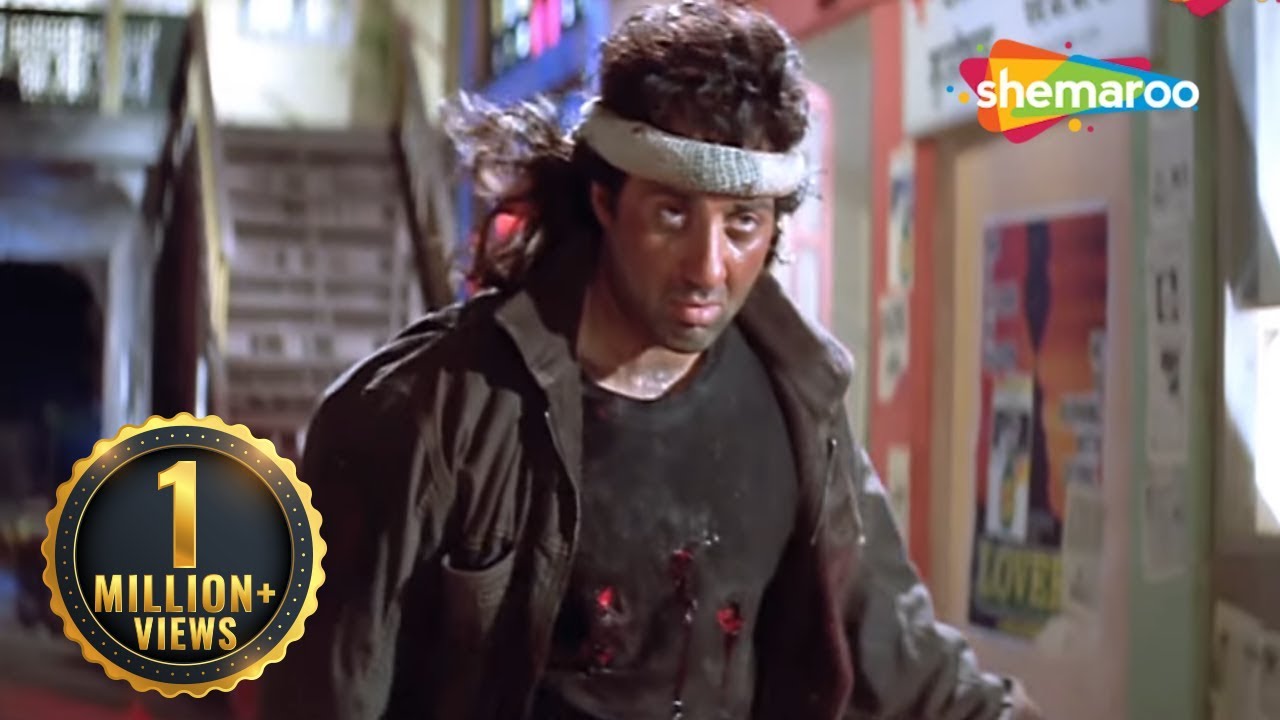 Climax : सनी अपने प्यार को बचाने के लिए अपनी जान कुर्बान करता है | Jeet Scene | Sunny Deol Action