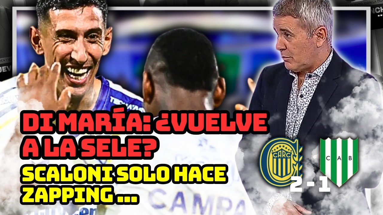 🇦🇷 DI MARÍA SHOW: 30 minutos, 2-1 a Banfield y la frase que deja pensando a Scaloni