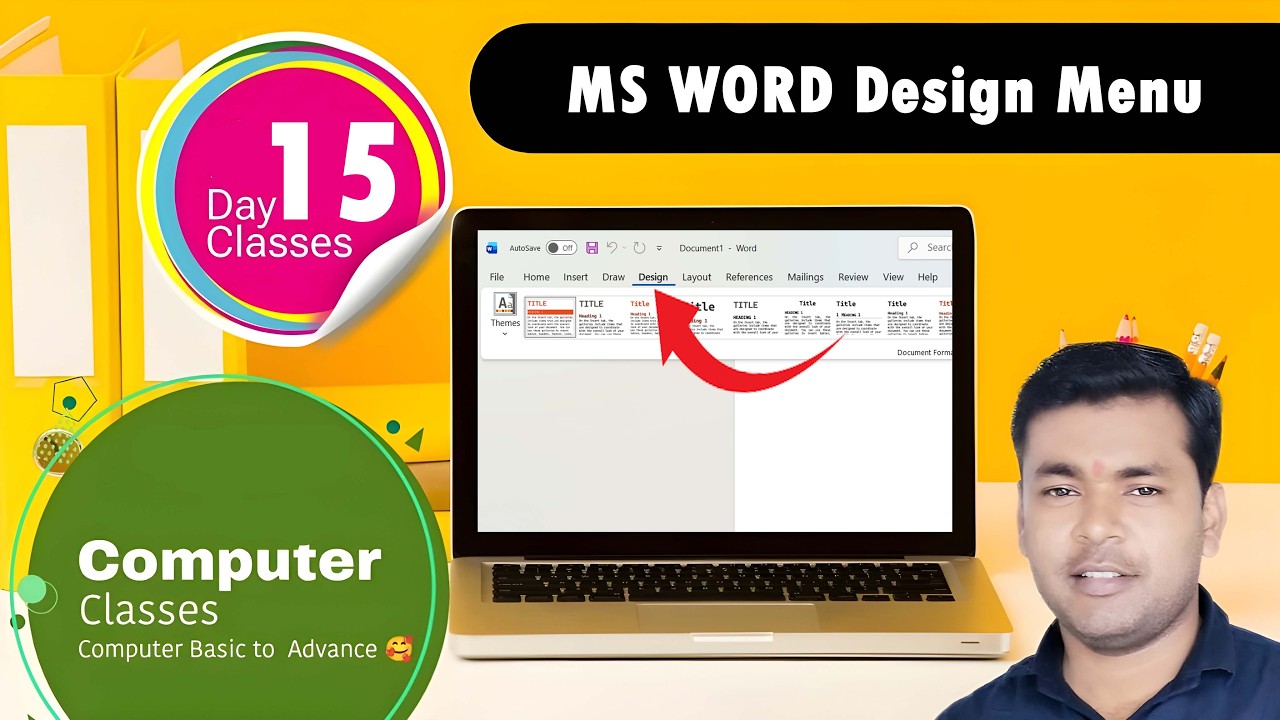 🎨 Complete Design Menu Hindi Tutorial | Step-by-Step Guide Design menu