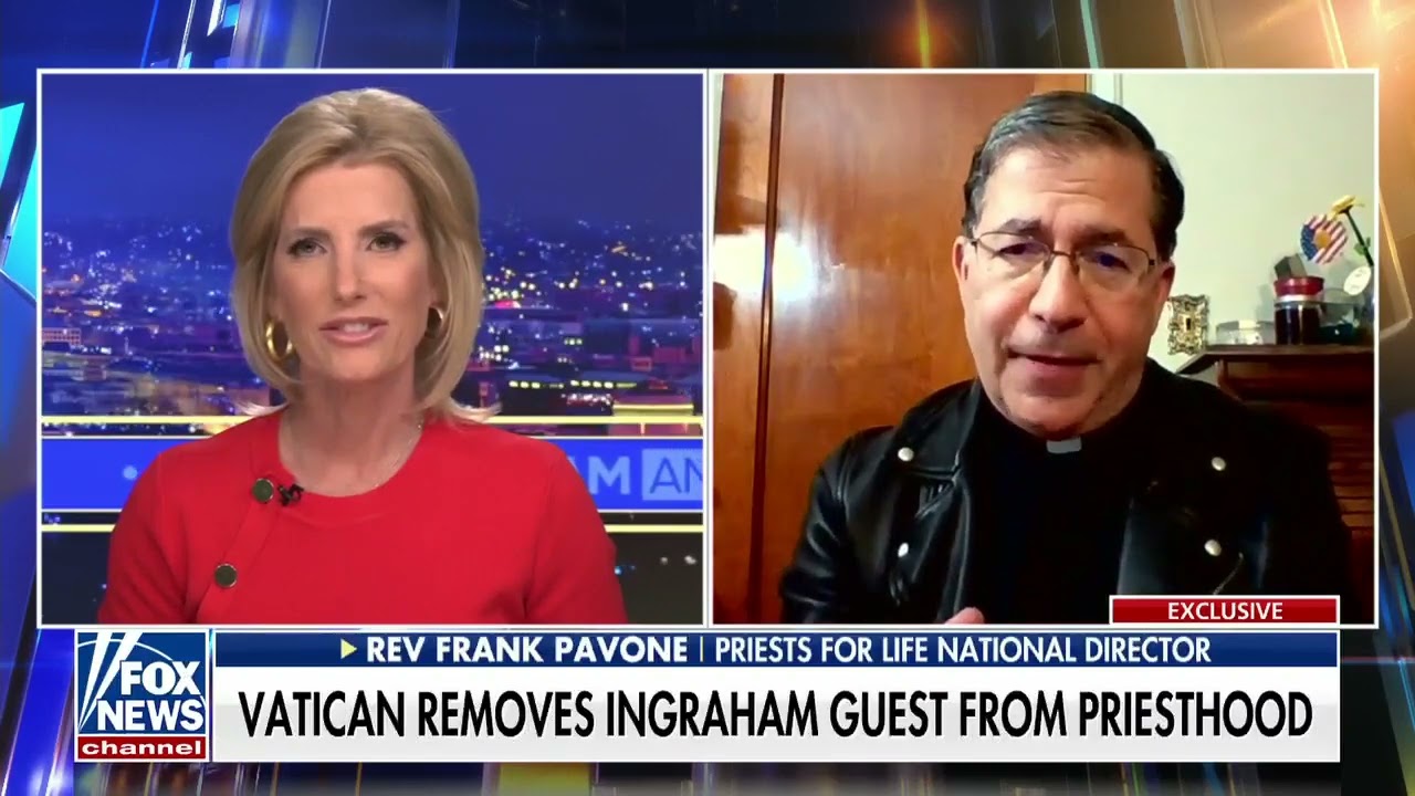 Laura Ingraham interviews Fr. Frank Pavone